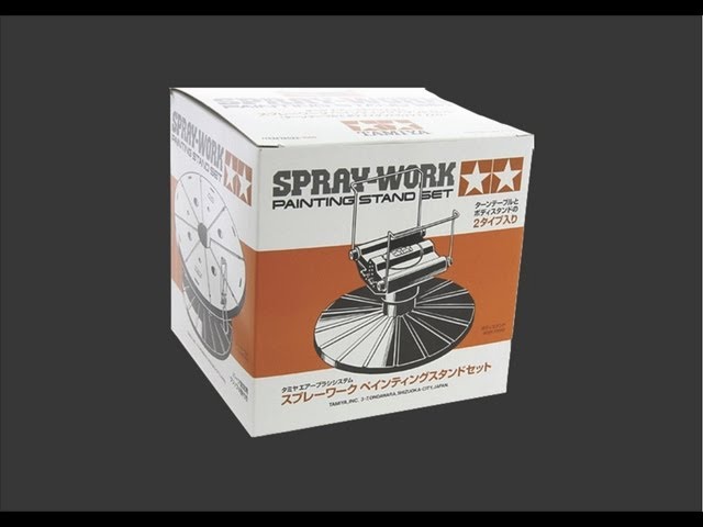 Tamiya Spray-Work Painting Stand Set Scale Model Tool Review - YouTube