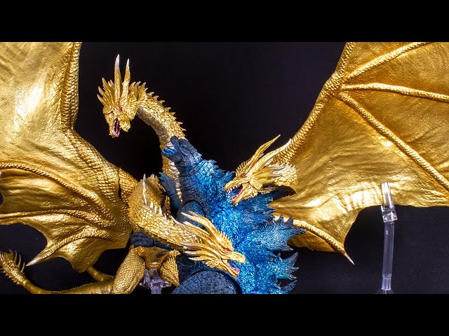 S.H. MonsterArts Ghidorah 2019 Special Color Version Review | Is