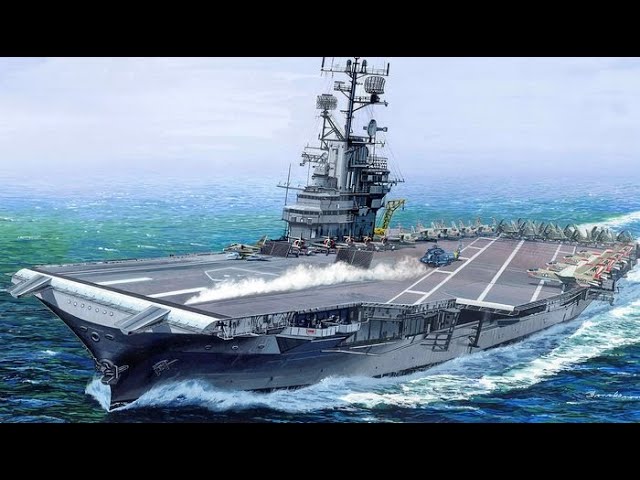 New！【完成時の全長780mm超！】トランペッター 1/350 アメリカ海軍