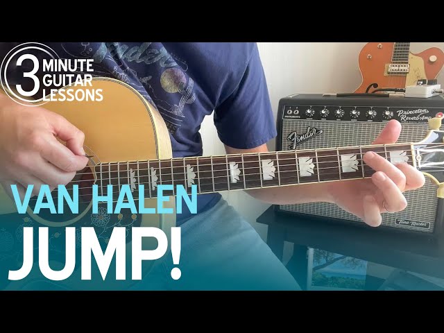 Learn Jump in 3 Minutes! Beginner Guitar Lesson (Van Halen) - YouTube
