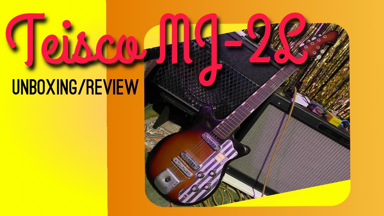 TEISCO MJ-3L 2 TONE SUNBURST 1965年製【RARE MODEL】3 PICK UPS 2.77