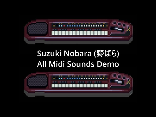 MIDI Accessible Sounds - スズキ 野ばら (Suzuki Nobara) TES-370