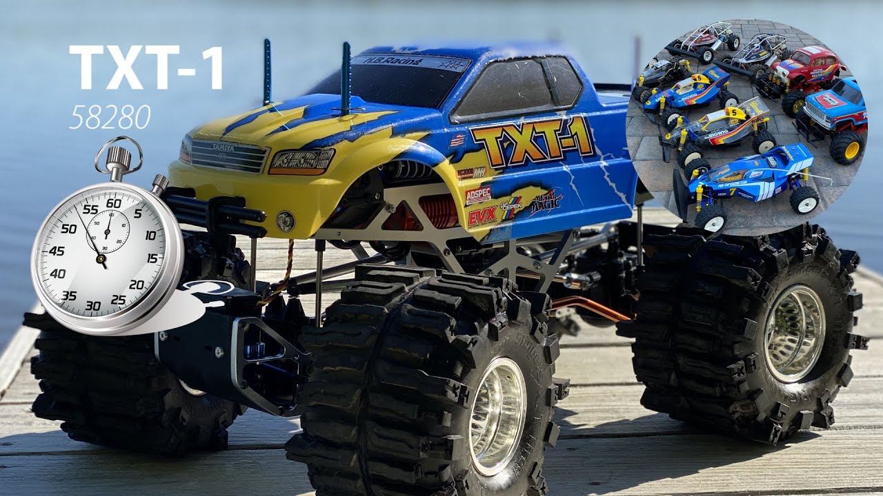 Tamiya TXT-1 Monster (58280) - Brushless Conversion - YouTube