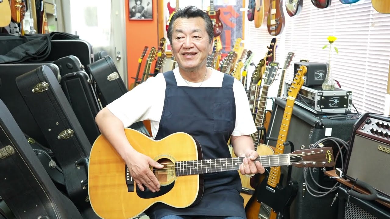 K.Country F-140（春日楽器） 1970年代 チャリティー企画 - YouTube