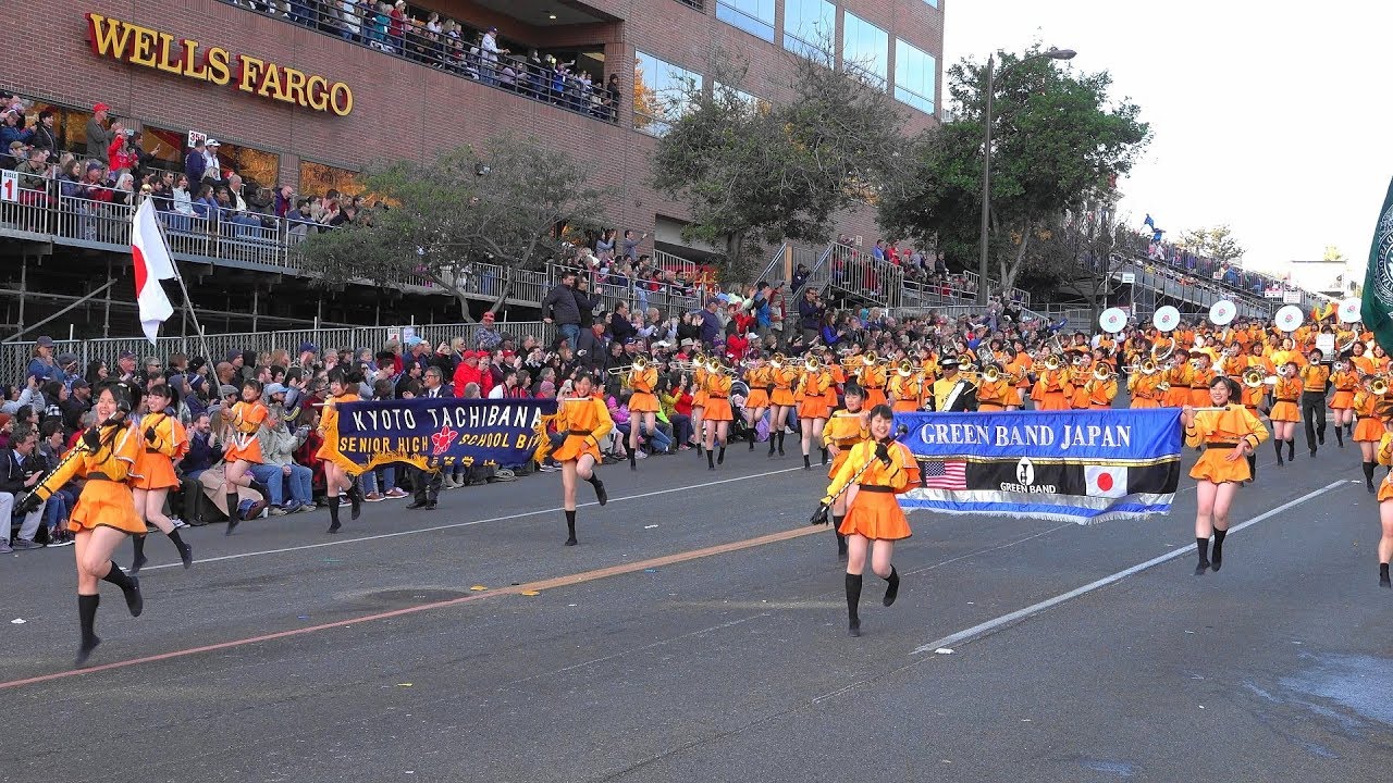 Kyoto Tachibana SHS Band - Rose Parade 2018 「FIRE BALL」 京都橘