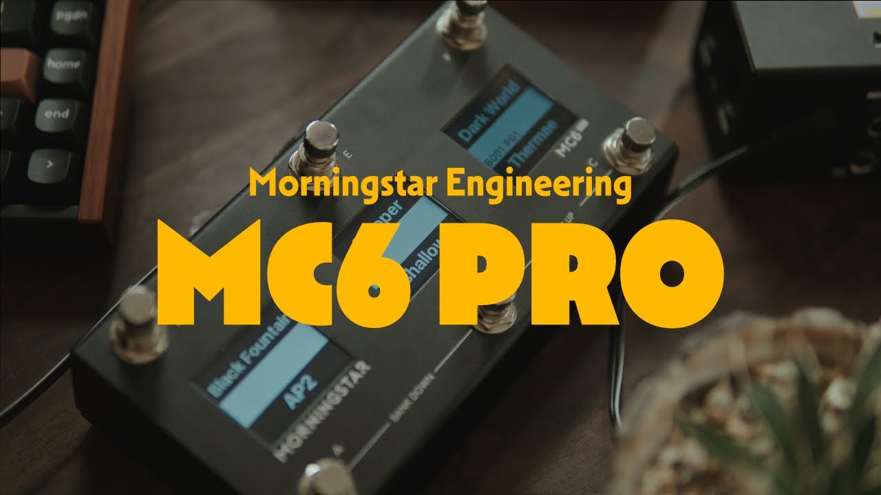 ENGLISH SUB]Morningstarのmidiデバイスの組み合わせ活用法5選 MC6pro