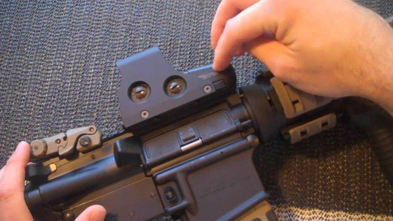 EOTech 551 Holographic Sight Review - YouTube