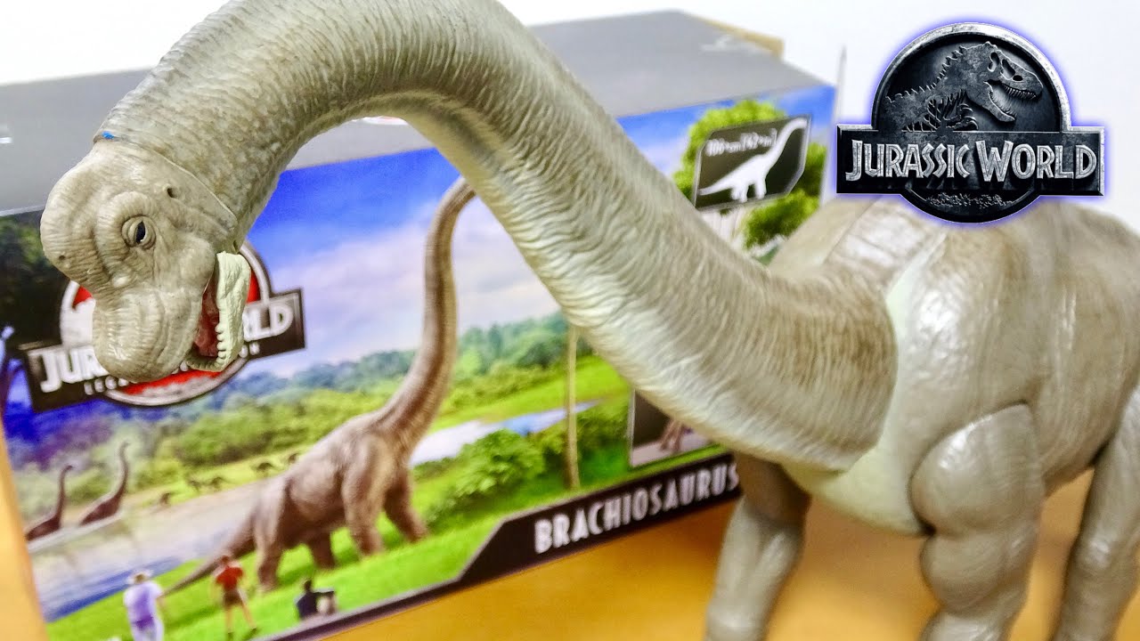 Huge dinosaur figure! Jurassic World Brachiosaurus - YouTube