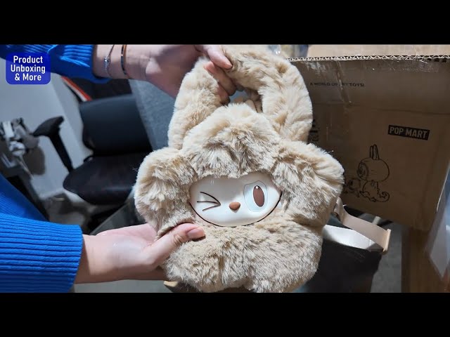 THE MONSTERS Classic Series Plush Flower Bag LABUBU unboxing and