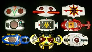 仮面ライダー 全トリプルチェンジ変身ベルト VOL1～3 V3 アマゾン