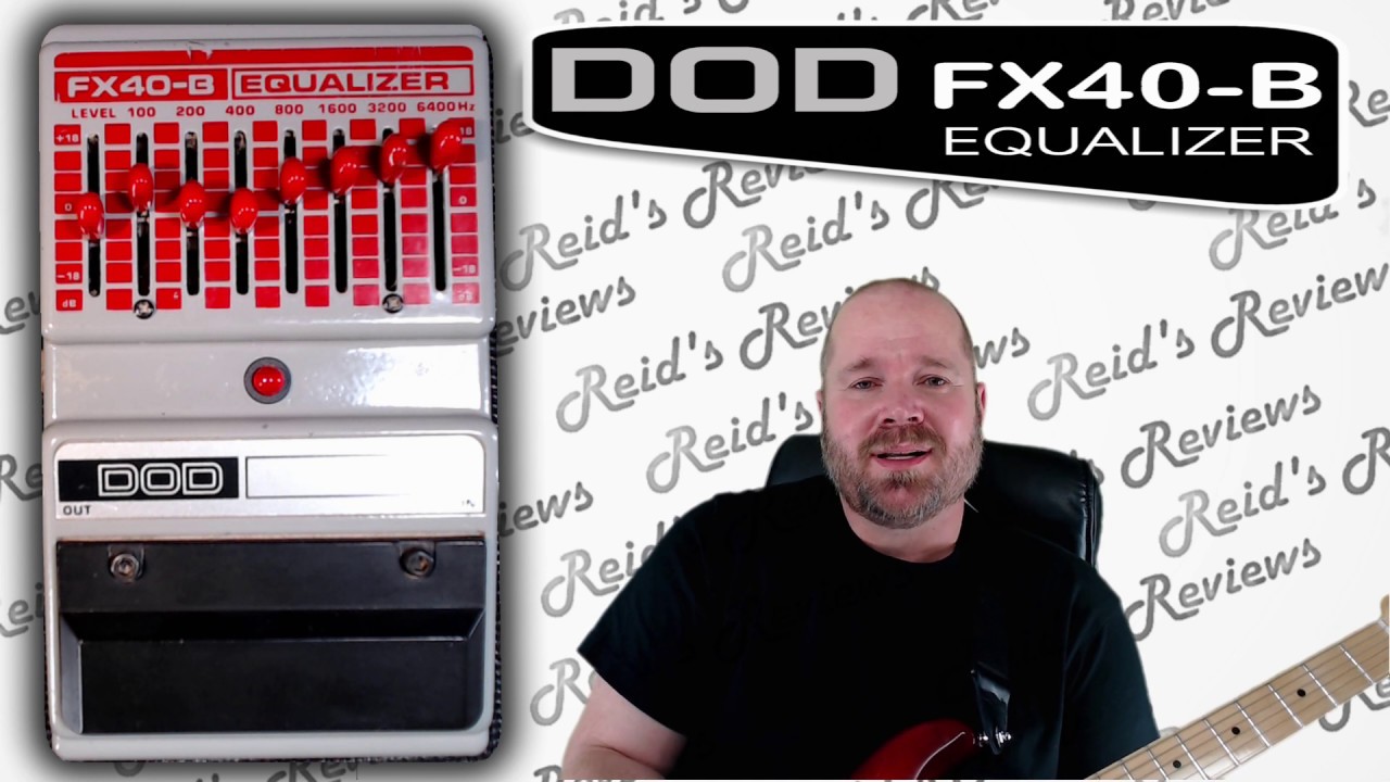 Old School Equalizer! DOD 40-B Equalizer Guitar Pedal Review