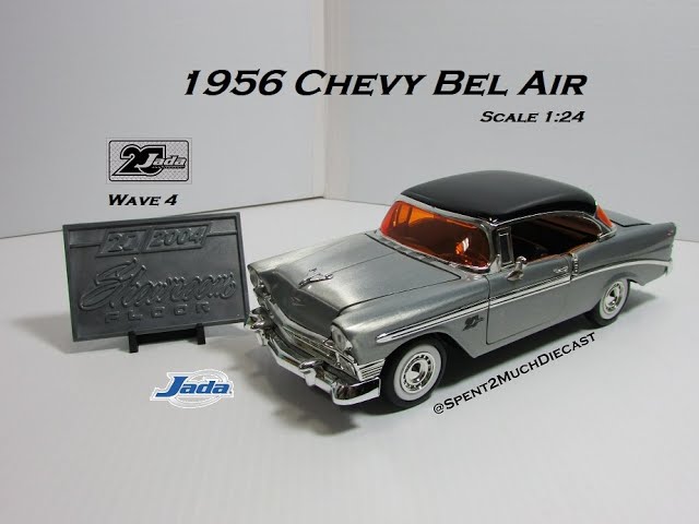 1956 Chevy Bel Air By Jada 20th Anniversary Showroom Floor Wave 4