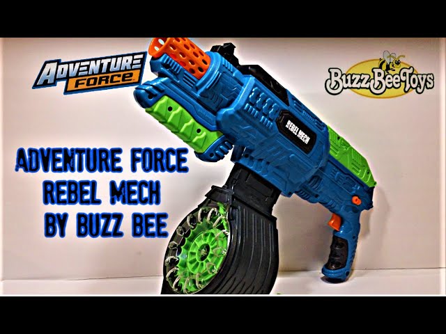 Adventure Force Rebel Mech Review [Nerf Review] - YouTube