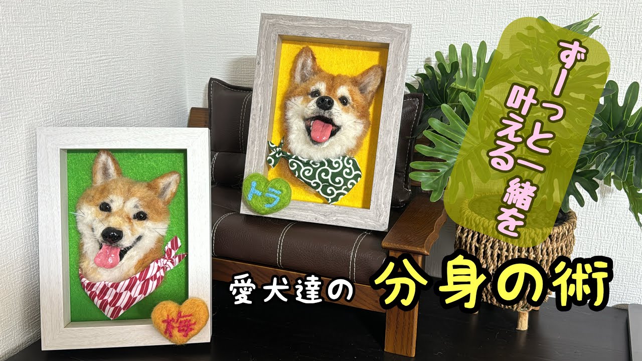 可愛いあの子が寿命のない体になった【わたわたペットの分身の術】羊毛