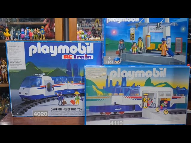 Unboxing Playmobil Train 4020 RC Train and accessories - Hugo