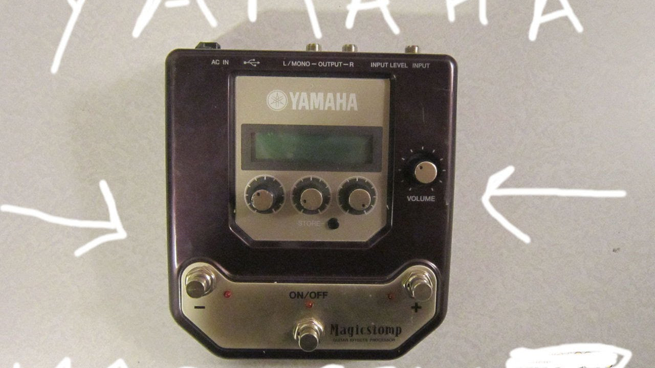 Hidden Gem: Yamaha Magicstomp pt. 1 - YouTube