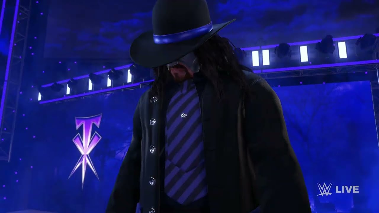 The Undertaker '95 Entrance | WWE 2K22 - YouTube