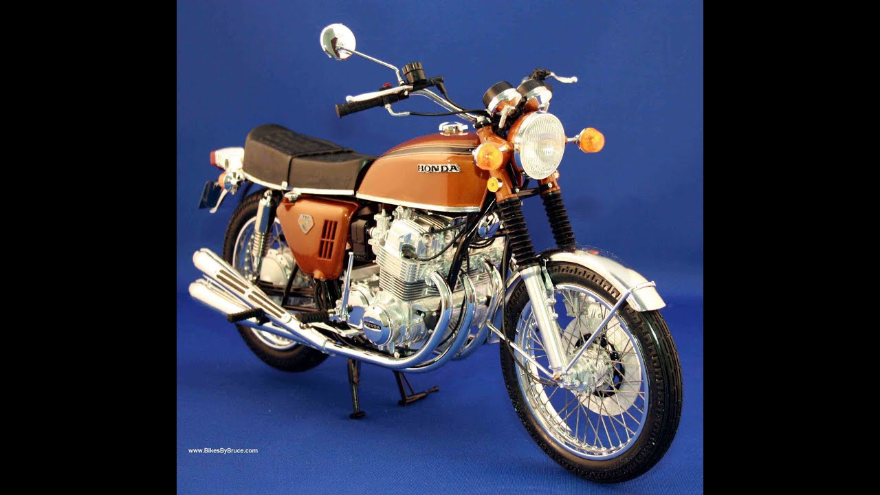 Honda CB750 Tamiya 1/6 Scale - YouTube