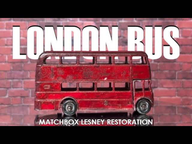 Matchbox Lesney No. 5D Routemaster London Bus Restoration - 3D