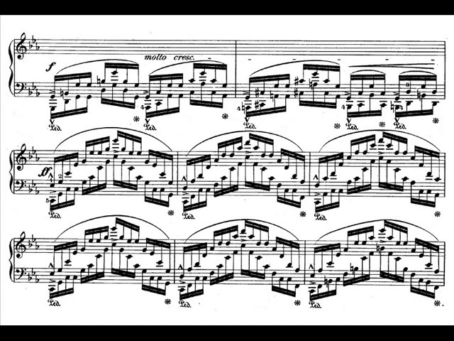 Chopin's Op.25 No.12 (Ocean) Etude Audio + Sheet Music - YouTube