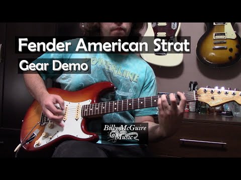 Fender American Standard Strat | Sound Demo | 2013 Model