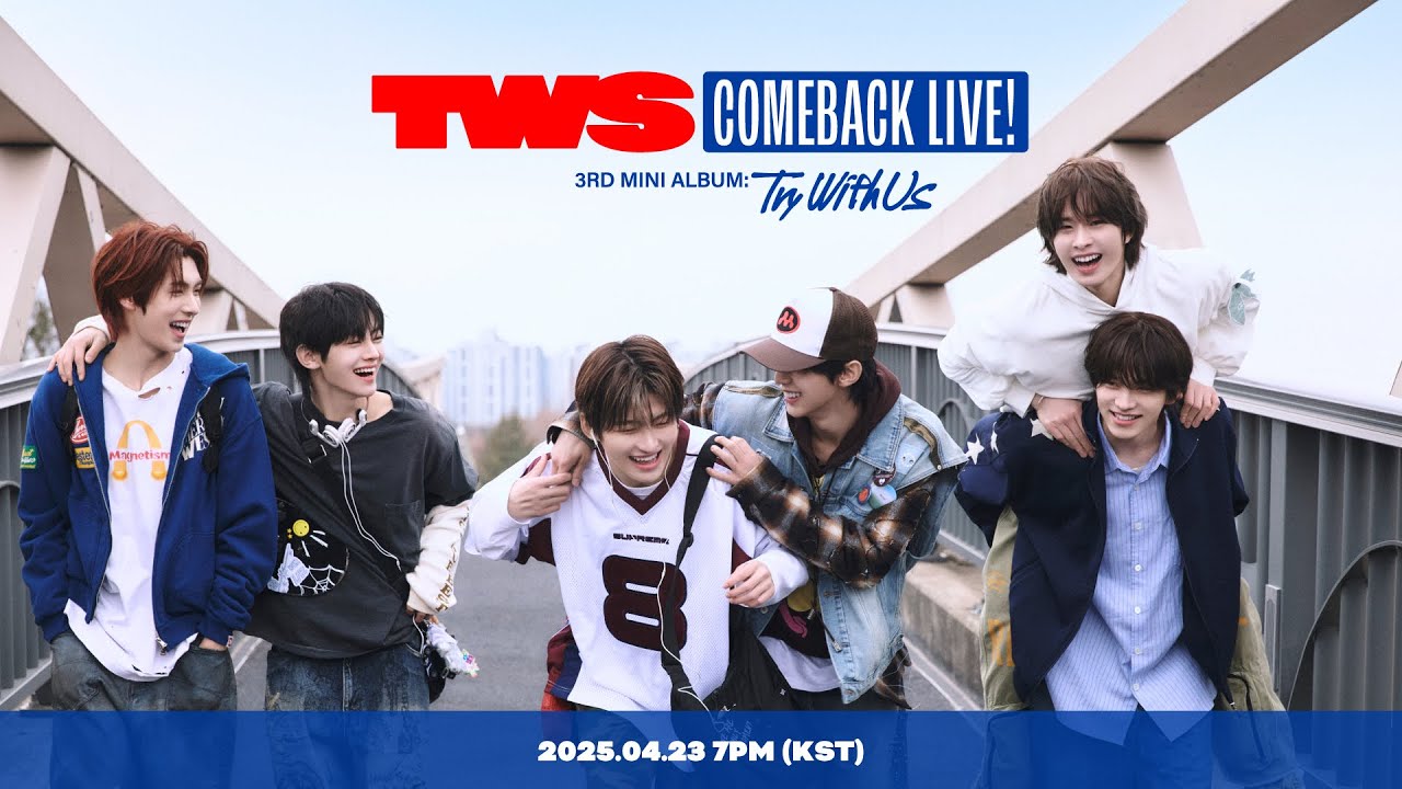 TWS 3rd Mini Album 〈TRY WITH US〉 COMEBACK LIVE! - YouTube