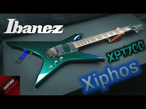 Ibanez Xiphos XPT700 Blue Chameleon 2007 DiMarzio D Activator Neck