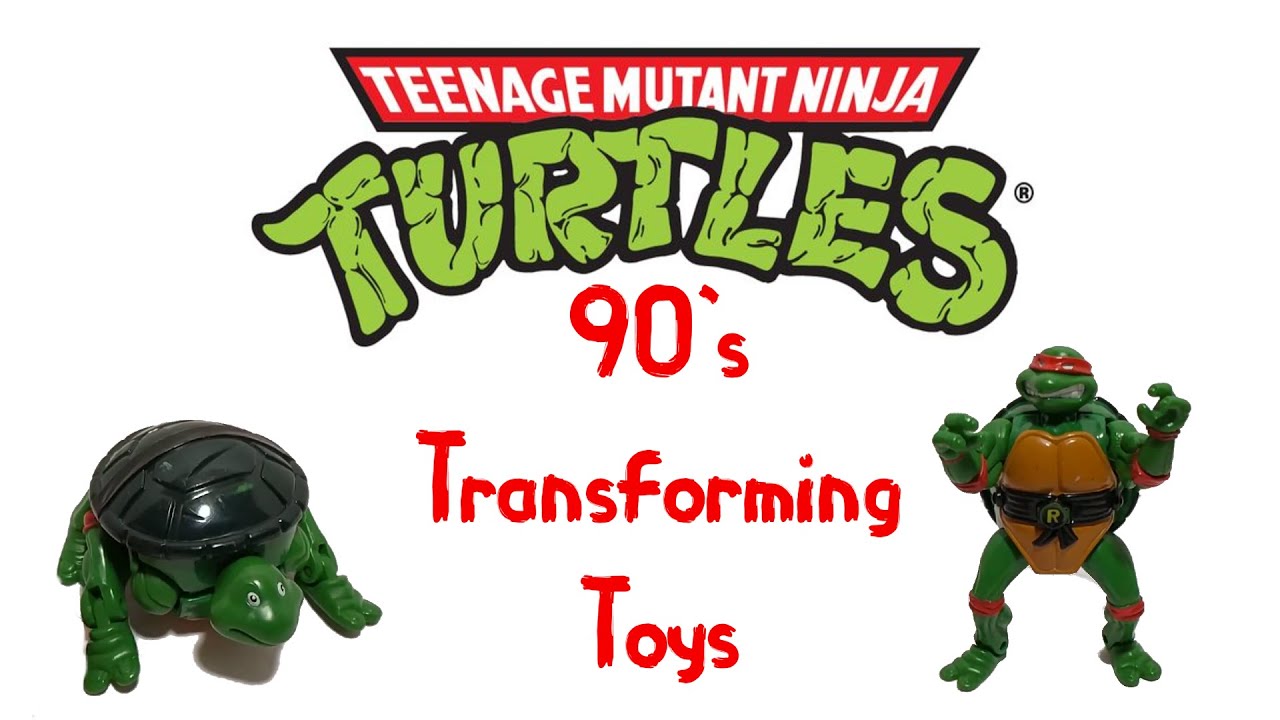 90s Retro Toy: Raphael TMNT Mutations 1992 - Transformers but