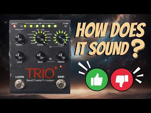 DIGITECH TRIO PLUS Sound Demo: Your personal band on loop! - YouTube