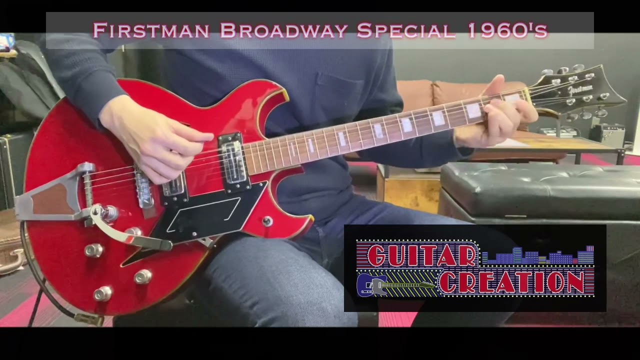 Firstman Broadway Special 1960年代後期製【Barney Kessel STYLE