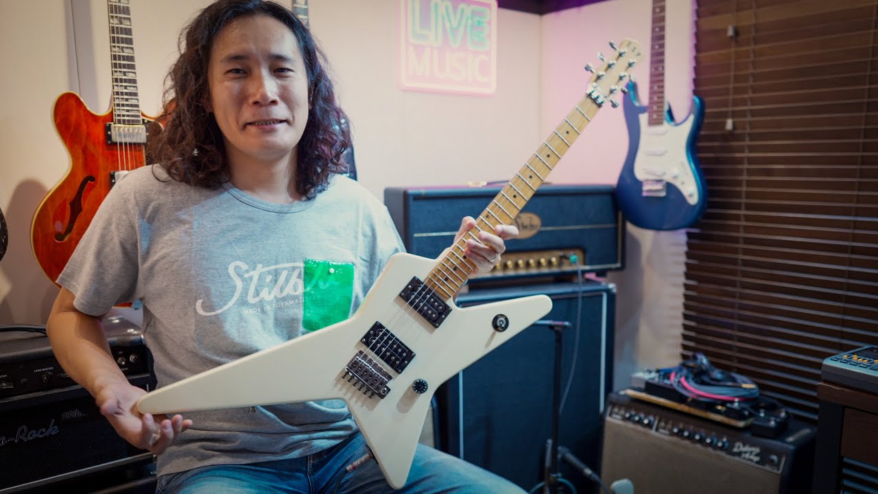 変形ギター】ESPランダムスターを弾いてみた🎸 - YouTube