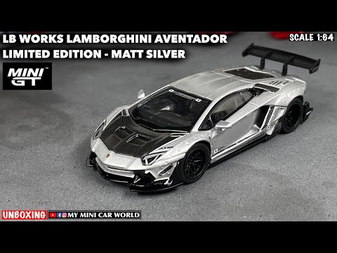 MY MINI CAR WORLD』UNBOXING MINI GT 1/64 LB WORKS LAMBORGHINI