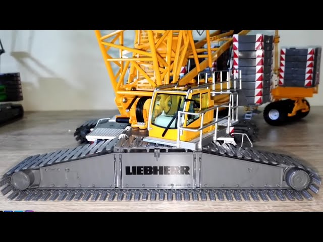 NZG Liebherr LR1600/2 Crawler Crane by Chan27's Collections - YouTube