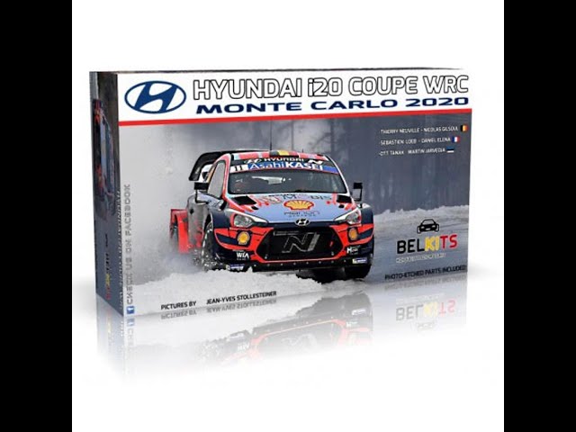 Belkits 1/24 Hyundai i20 WRC 2020 kit review. - YouTube