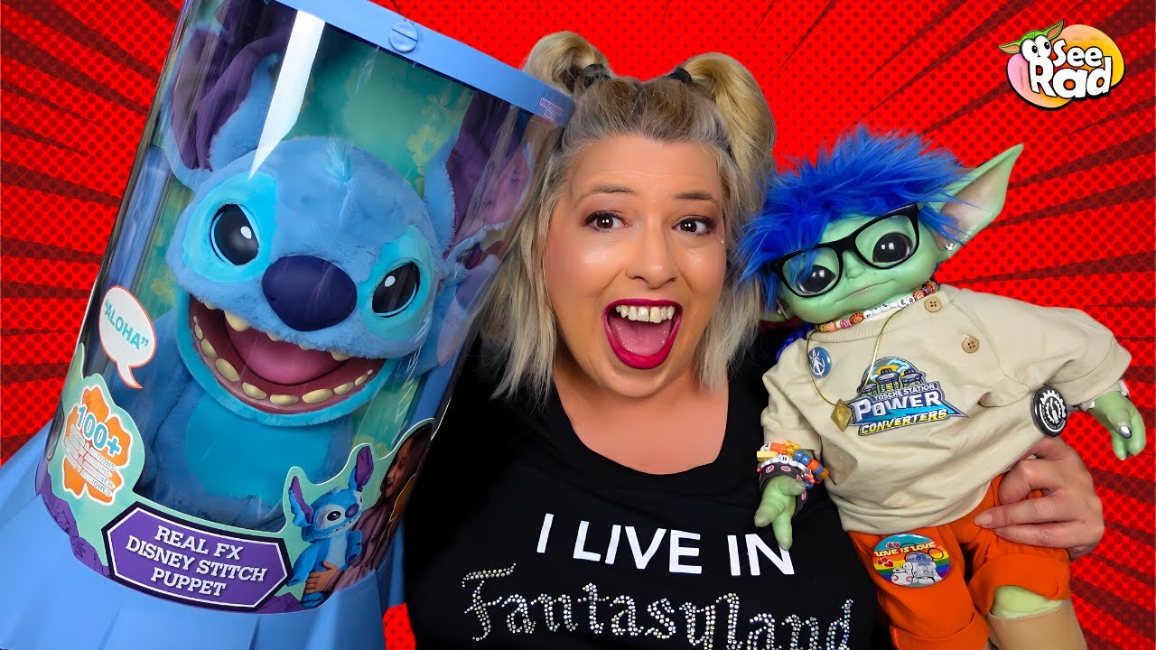 The Real FX Disney Stitch Interactive Puppet Puts the WOW in Wow