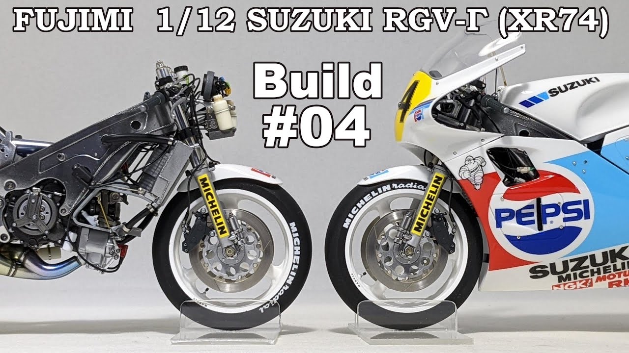 02 Building 1/12 SUZUKI RGV-Γ (XR74) Kevin Schwantz - YouTube