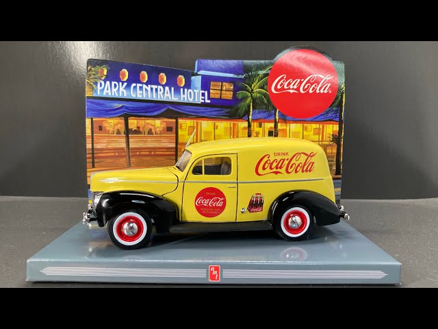 1940 Coca Cola Ford delivery by AMT #modelkit #scalemodels #autism