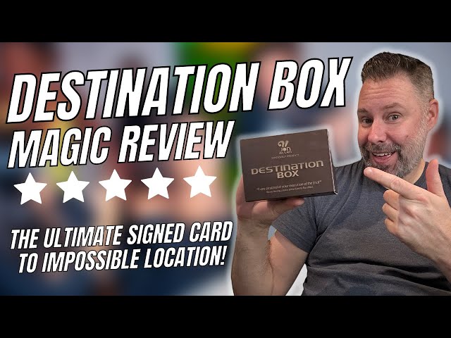 Magic Review - Destination Box by Jon Allen - YouTube