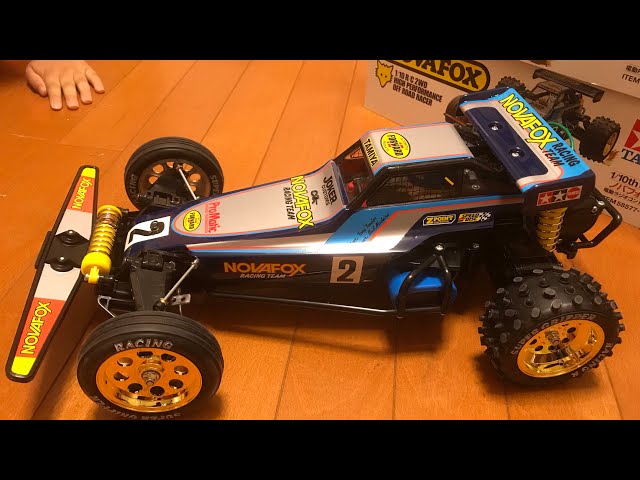 空き地走行】タミヤノバフォックス。#タミヤラジコン#ノバフォックス