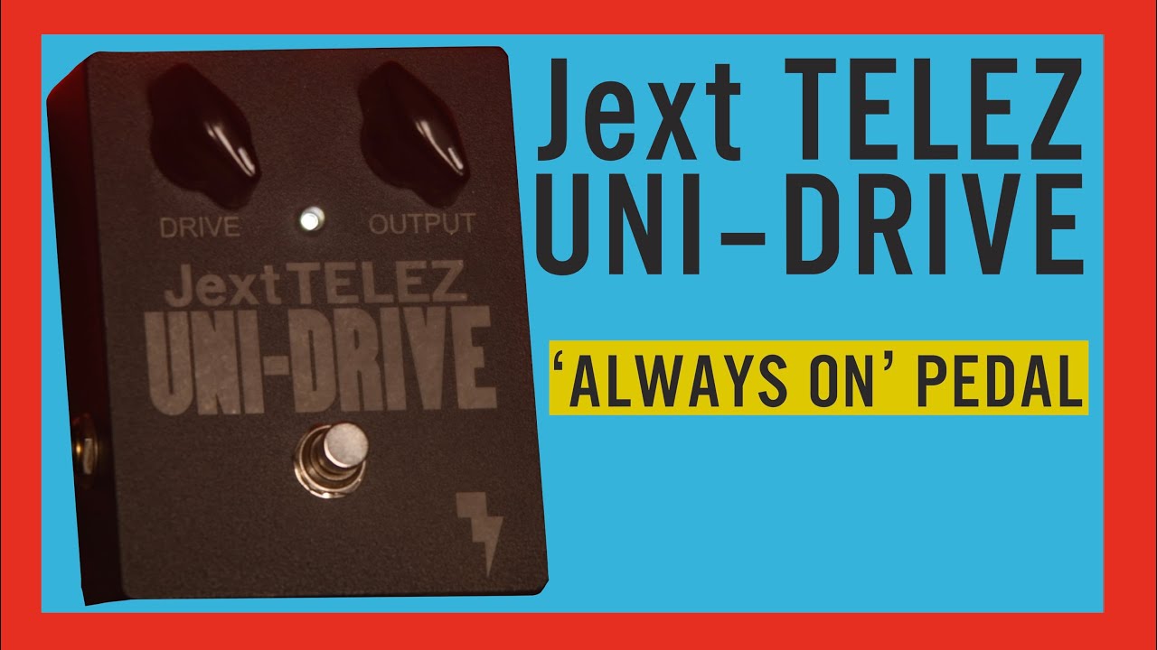 ⚡ Jext Telez 🎸 Uni-Drive 💯 'Always On' Pedal 🎵 1969-1970