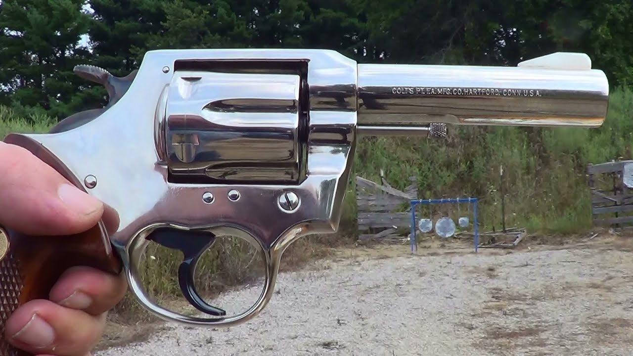 Colt Lawman Mk III 357 Magnum Revolver - YouTube