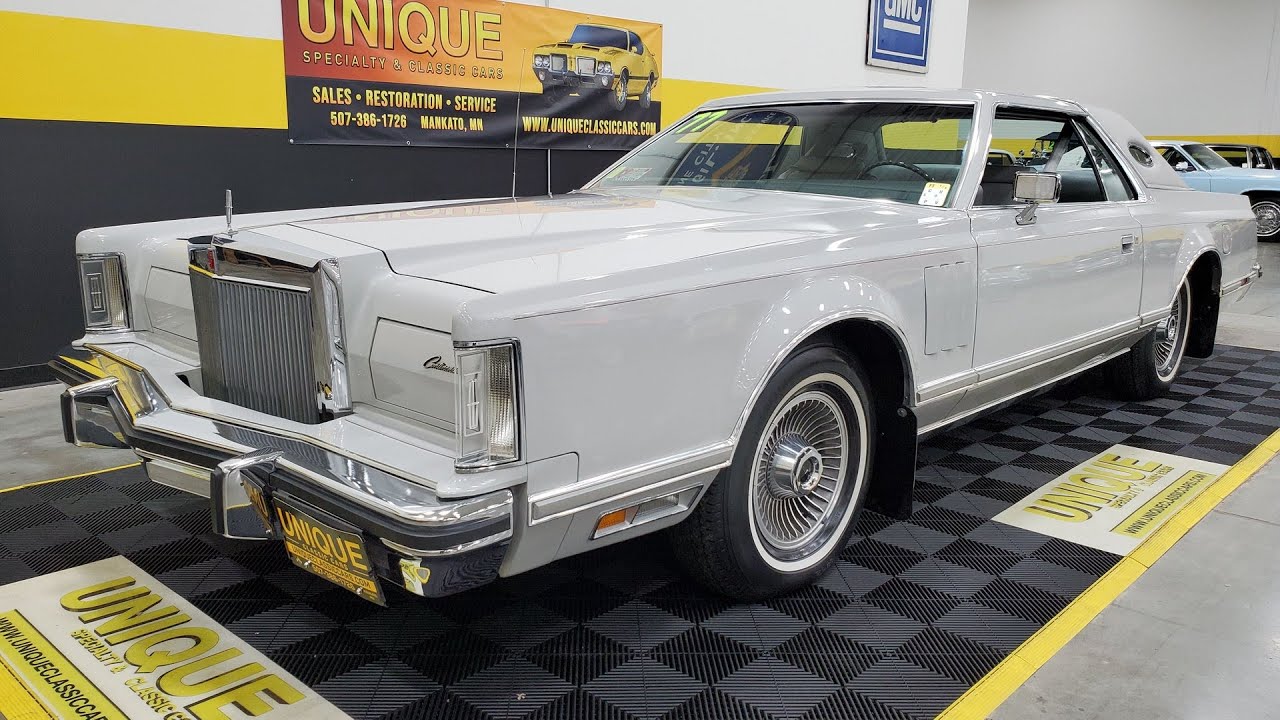1977 Lincoln Continental Mark V Cartier | For Sale $49,900 - YouTube