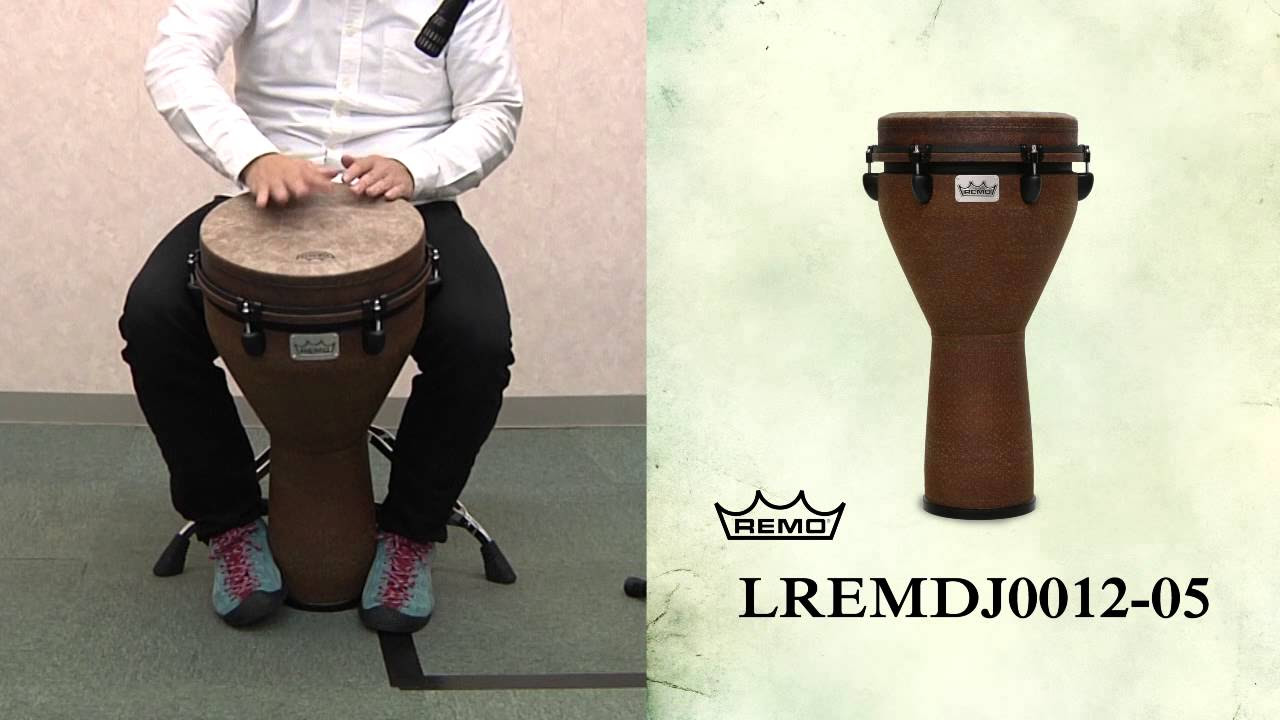 REMO ジャンベ LREMDJ0012-05 - YouTube