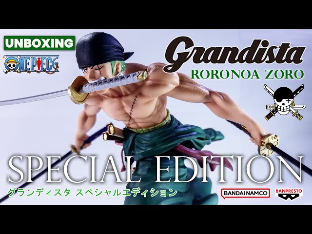 GRANDISTA RORONOA ZORO SPECIAL EDITION (UNBOXING/REVIEW) ロロノア