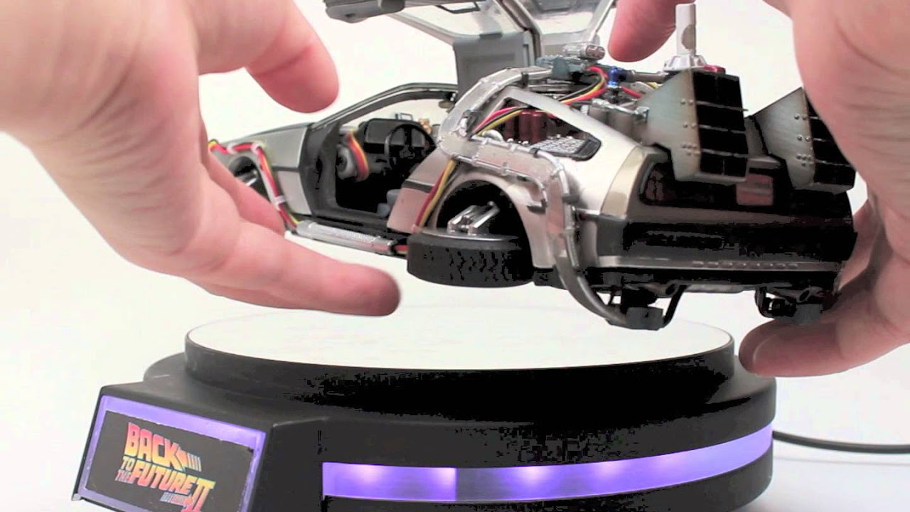 kidslogic】1/20 Magnetic Floating デロリアン タイムマシン バック