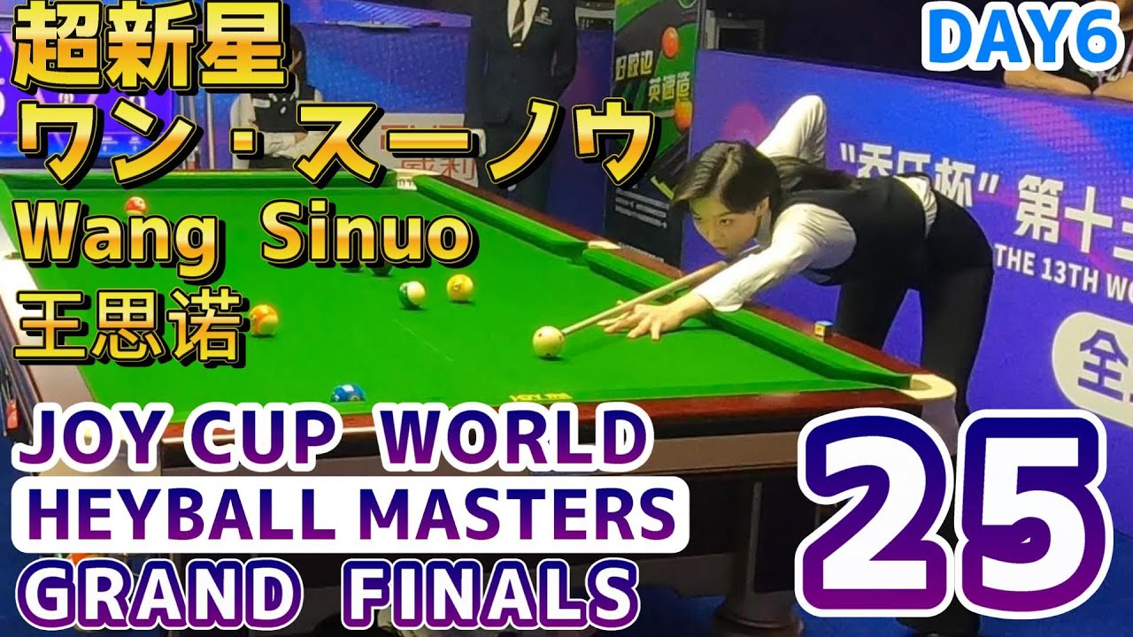 海外試合in中国】ワン・スーヌオ(Wang Sinuo 王思诺)vsワン