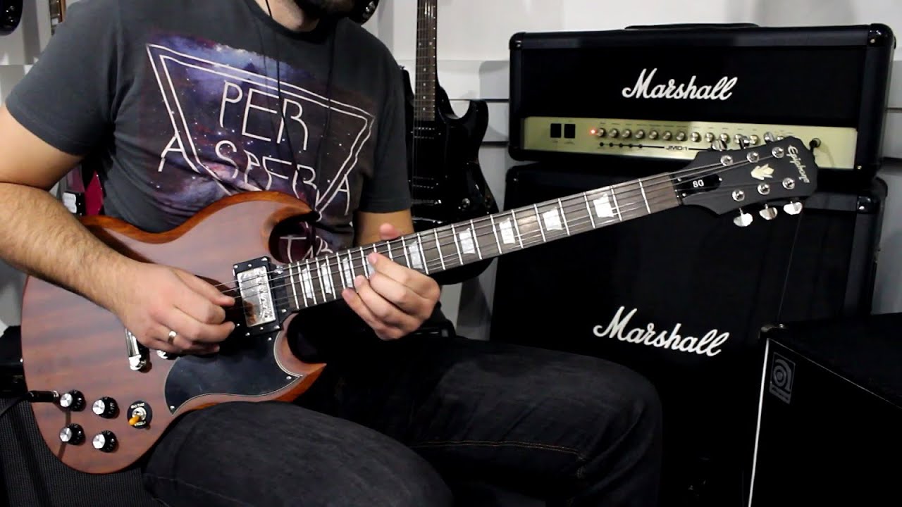 EPIPHONE FADED G-400 - Demo Guitar - YouTube