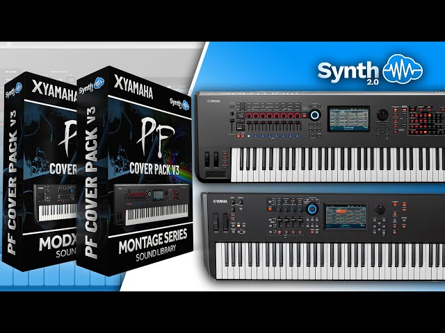 PF COVER PACK V2 | PINK FLOYD SOUND BANK | YAMAHA MOTIF XS XF ES