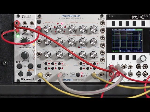 Rossum Panharmonium 2/2: rhythmic uses - YouTube