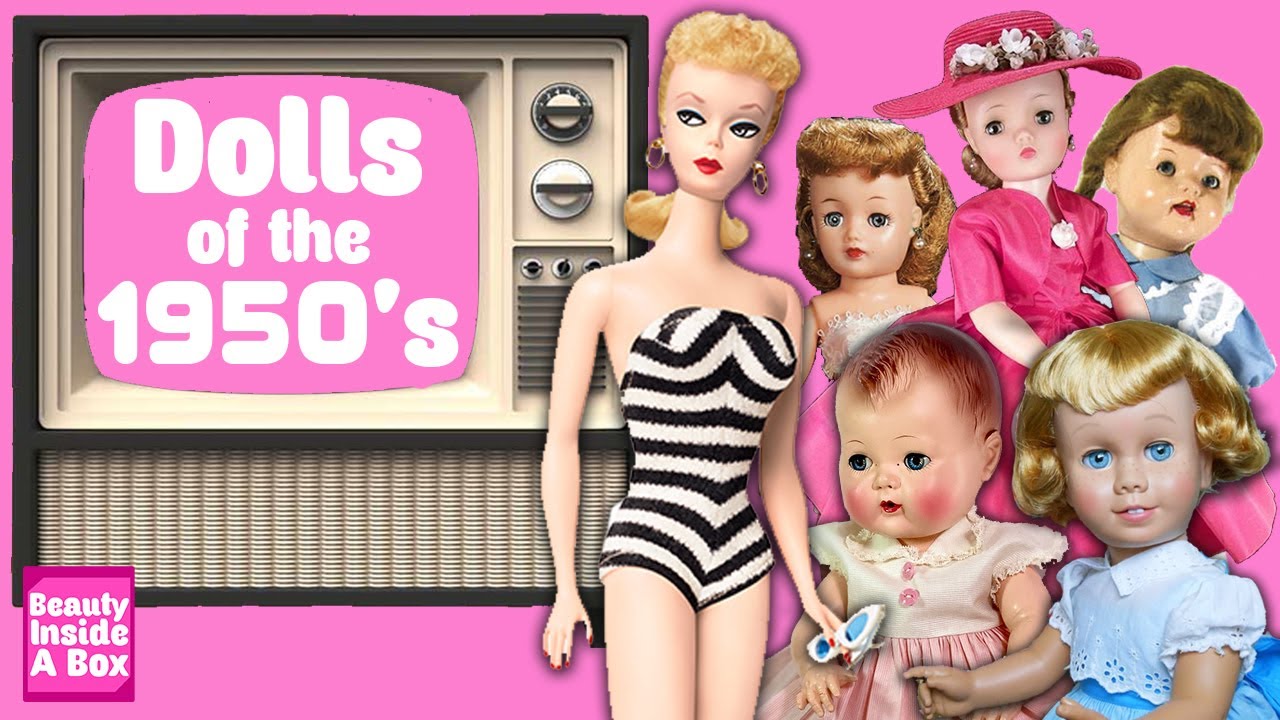 Dolls of the 1950's! (Barbie, Chatty Cathy & More) - YouTube